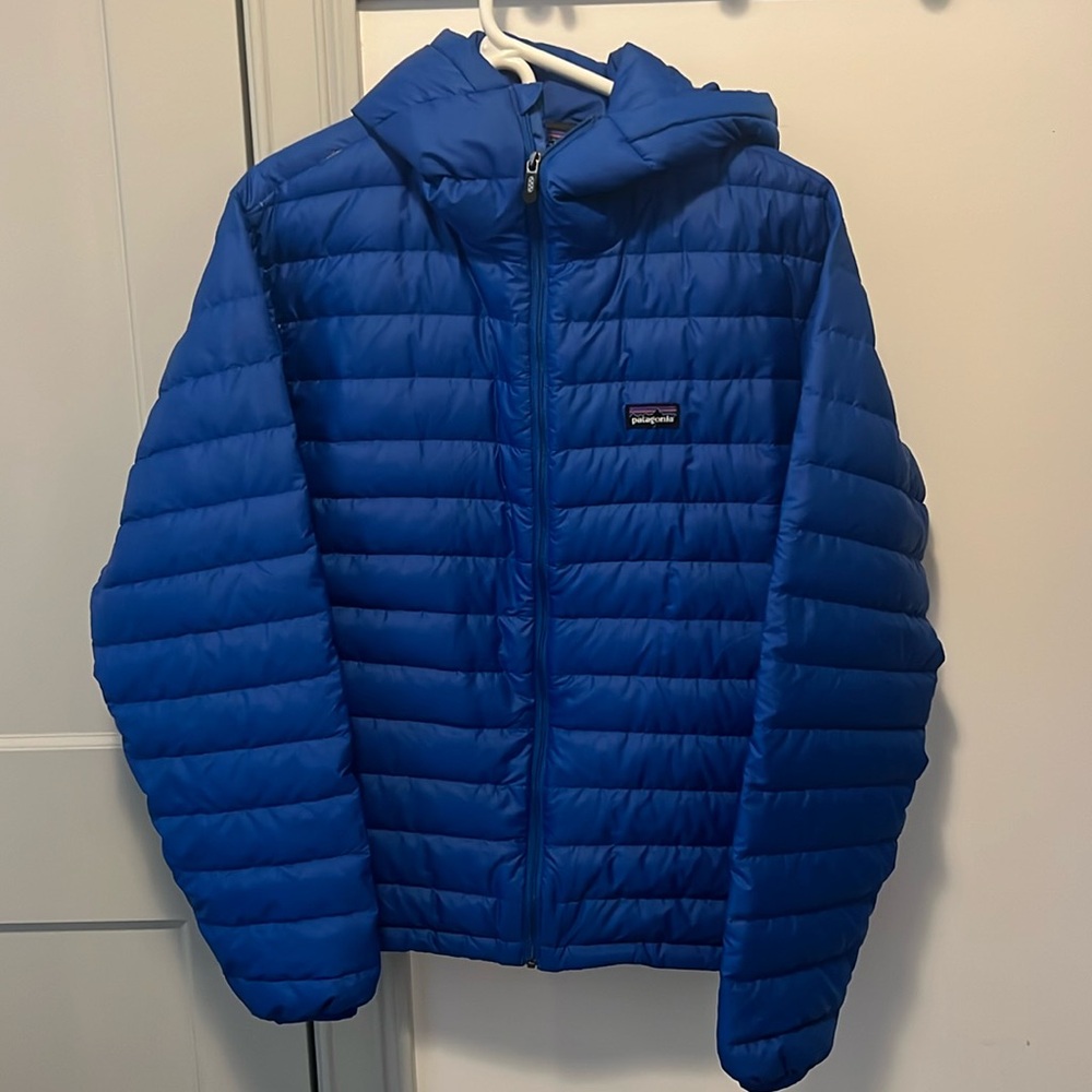 Patagonia Men’s Blue Down Sweater - M